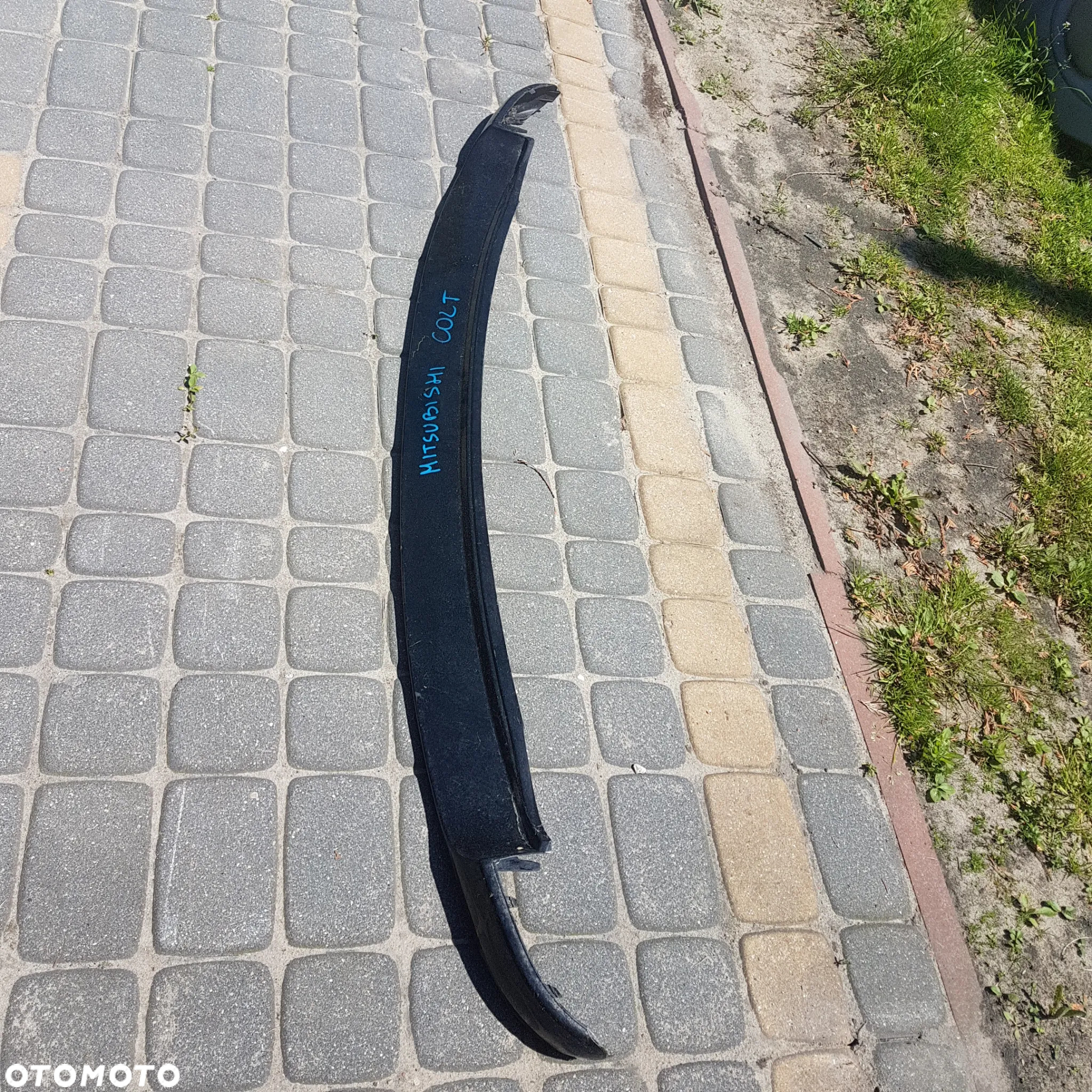 zderzak tył tylny renault twingo II 2 nakładka na zderzak mitsubishi colt space star oryginal - 9