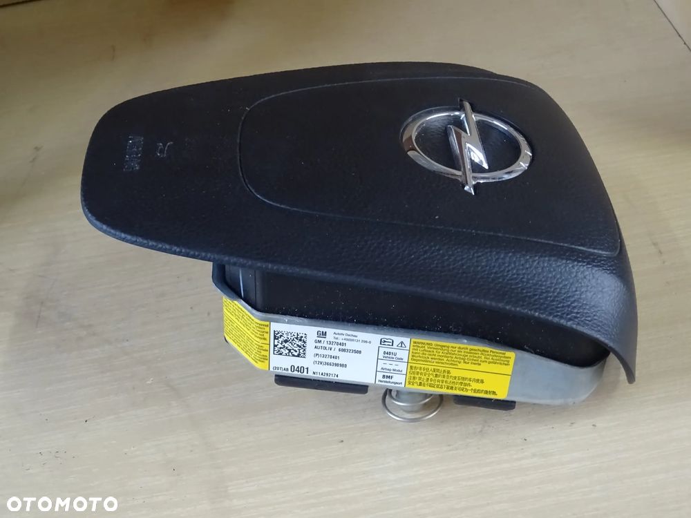 OPEL INSIGNIA AIRBAG KIEROWCY PODUSZKA POWIETRZNA W KIEROWNICĘ AIR BAG - 3