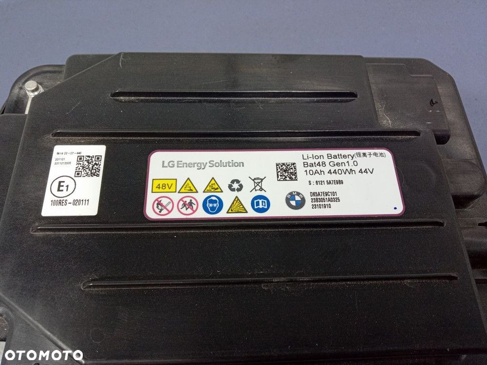 BMW X3 G01 G02 G20 G30 AKUMULATOR DODATKOWY 48V 10AH 5A7E9B9 - 8
