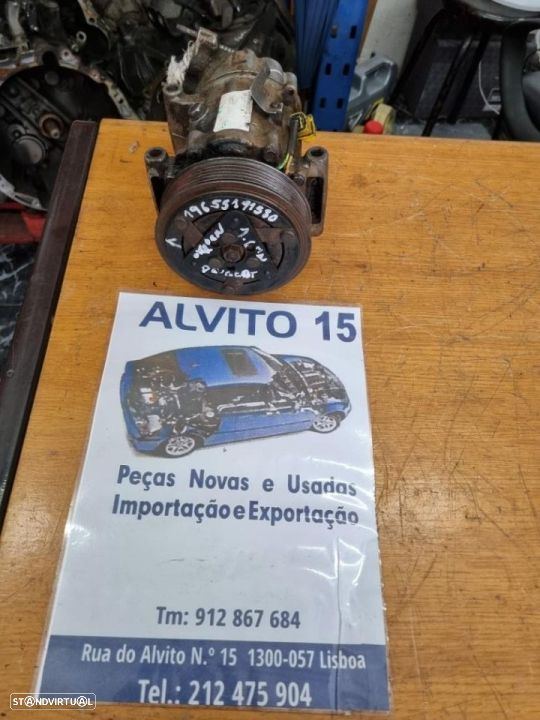 compressor de ac  Peugeot  Citroën 1.6 hdi  ref: 19655191580 - 1