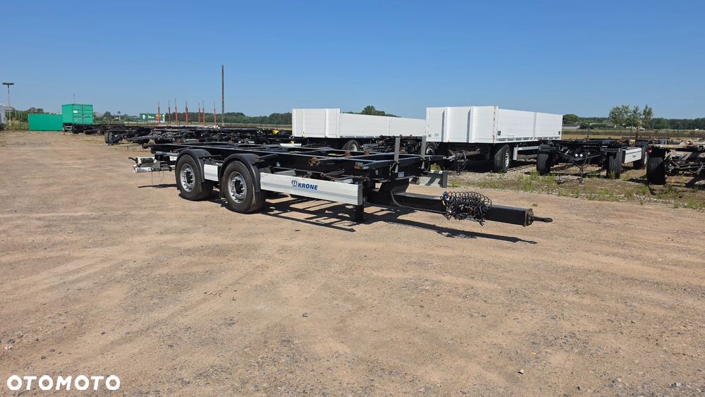 Krone 27.500zł netto TANDEM KRONE BDF 7.45-7.80M 2020 ROK DHL DACHSER DPD DOLNY ZACZEP OPONY 385/55R22.5 ST.BDB MOŻLIWOŚĆ TRANSPORTU - 1