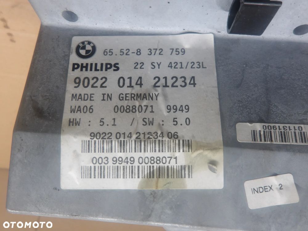 BMW E38 LIFT RADIO USZKODZONE 65528374914B - 8
