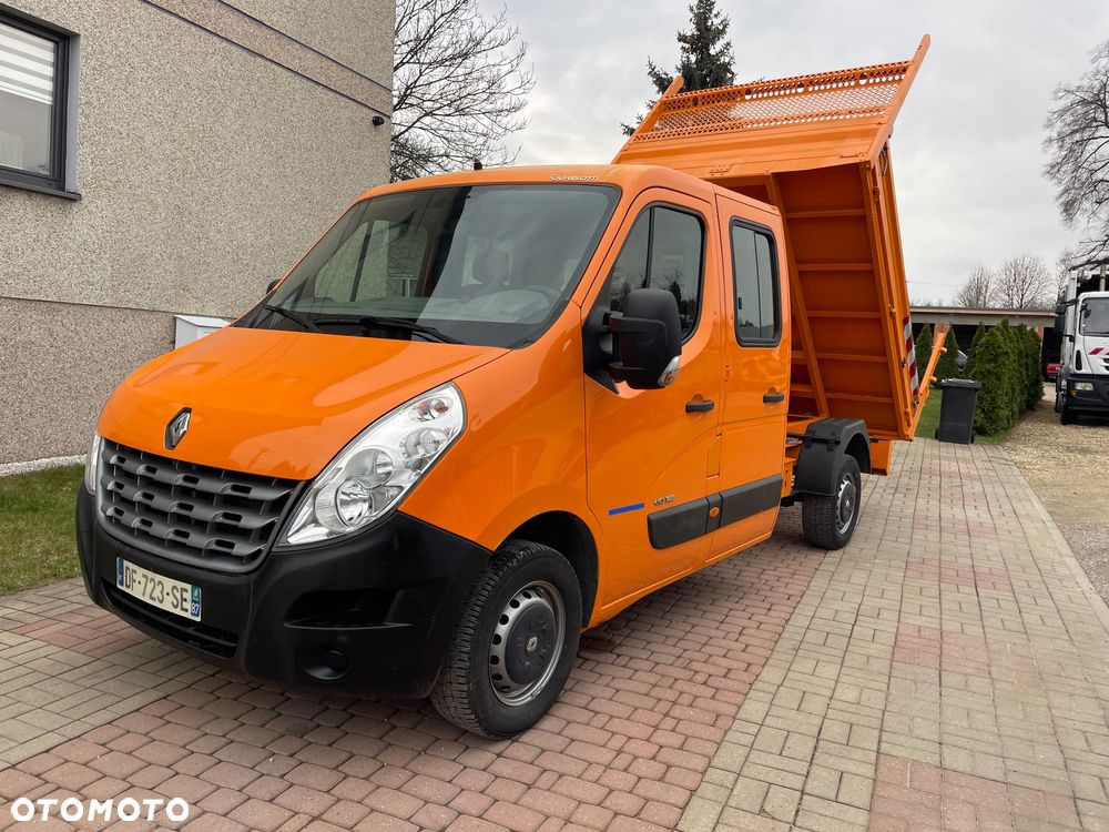 Renault Master Wywrotka Brygadówka  Dubel kabina  7 osób Mega Stan !!! - 1