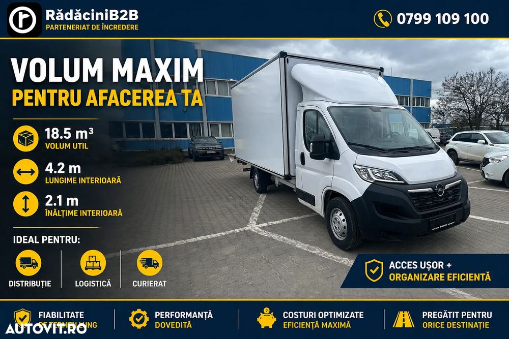 Opel Movano BOX marfuri generale cu lift 750 kg - 5