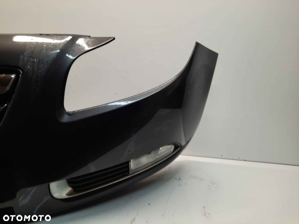 } ZDERZAK PRZÓD PRZEDNI OPEL INSIGNIA A I 1 Z177 SZARY GRAFITOWY HALOGENY - 4