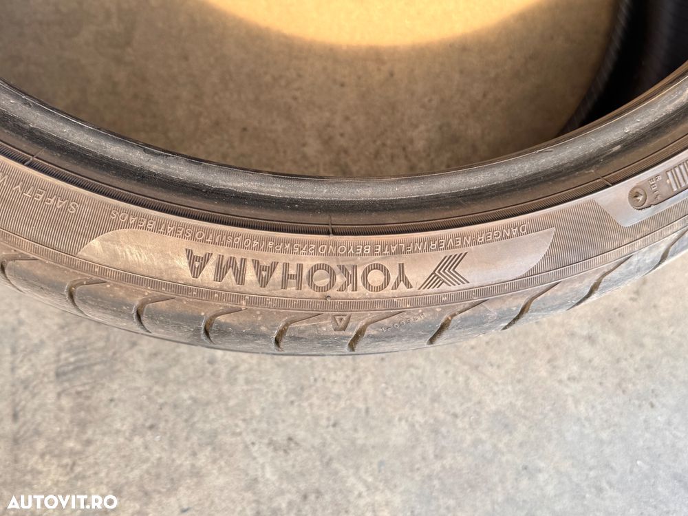 Vând 2 anvelope 255/30/20 Yokohama de vară second - 6