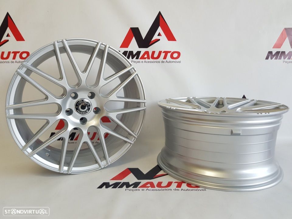 Jantes Wrath WF3 Bright Silver 19 (Audi, VW, Mercedes) - 3