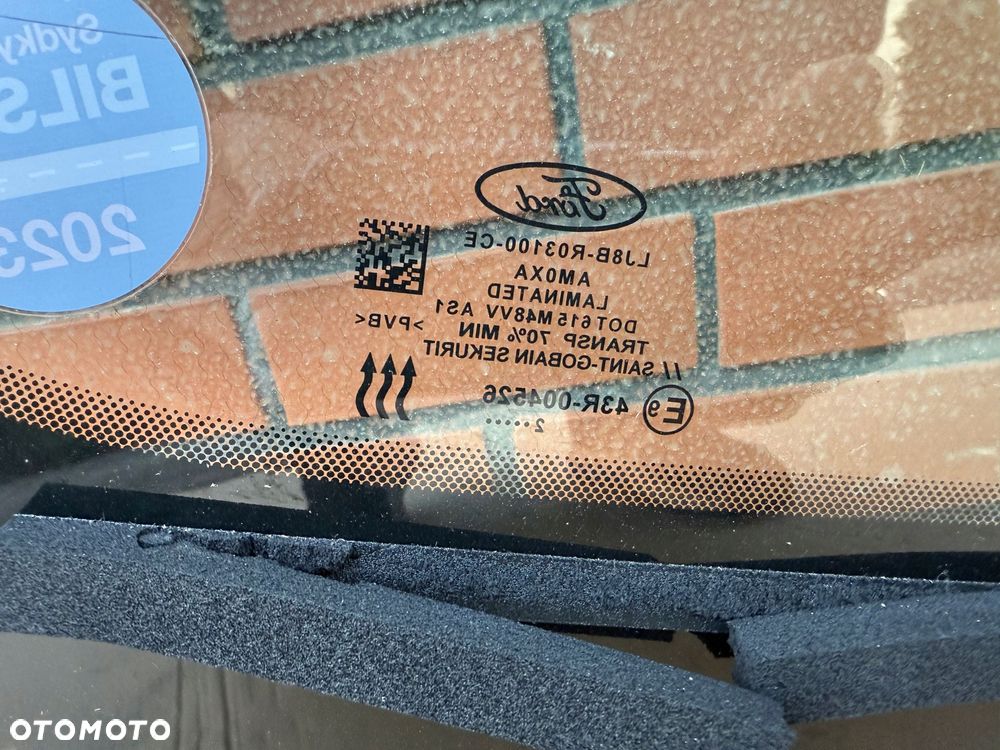 mustang mach-e 2020- szyba czolowa podgrzewana oryginal 2022 demontaz - 6