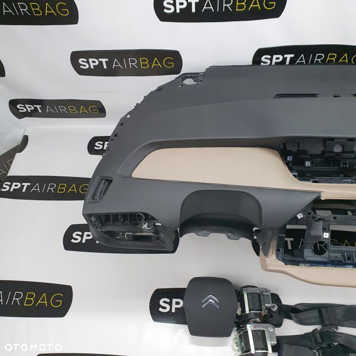 CITROEN C4 PICASSO DESKA ROZDZIELCZA KONSOLA KOKPIT PULPIT PODUSZKI AIRBAG AIR BAG PASY KIT SET - 2
