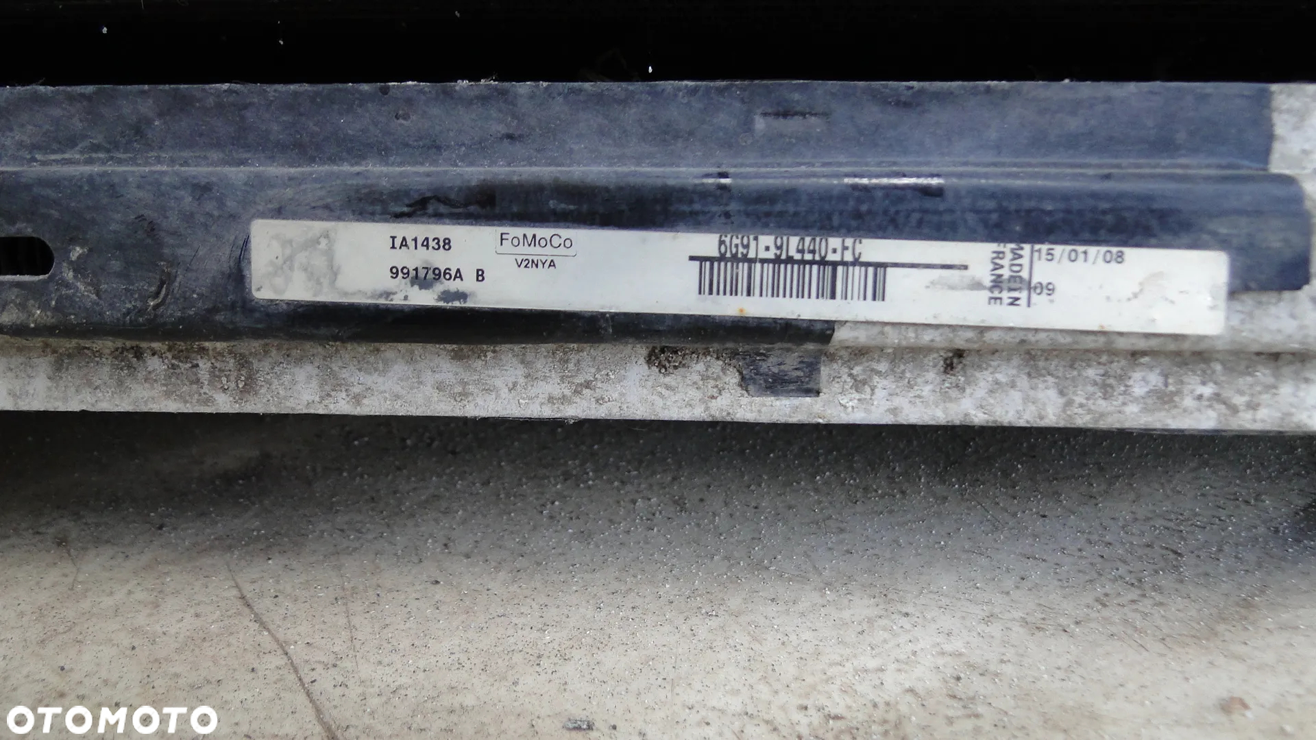 FORD MONDEO 4 MK4 CHŁODNICA WODY KLIMATYZACJI INTERCOOLER WENTYLATOR KOMPLET 1.8TDCI EUROPA - 8