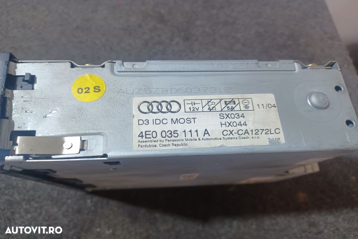 Magazie CD 4E0035111A Audi A6 4F/C6 [2004 - 2008] Sedan 2.0 TDI MT (1 - 3