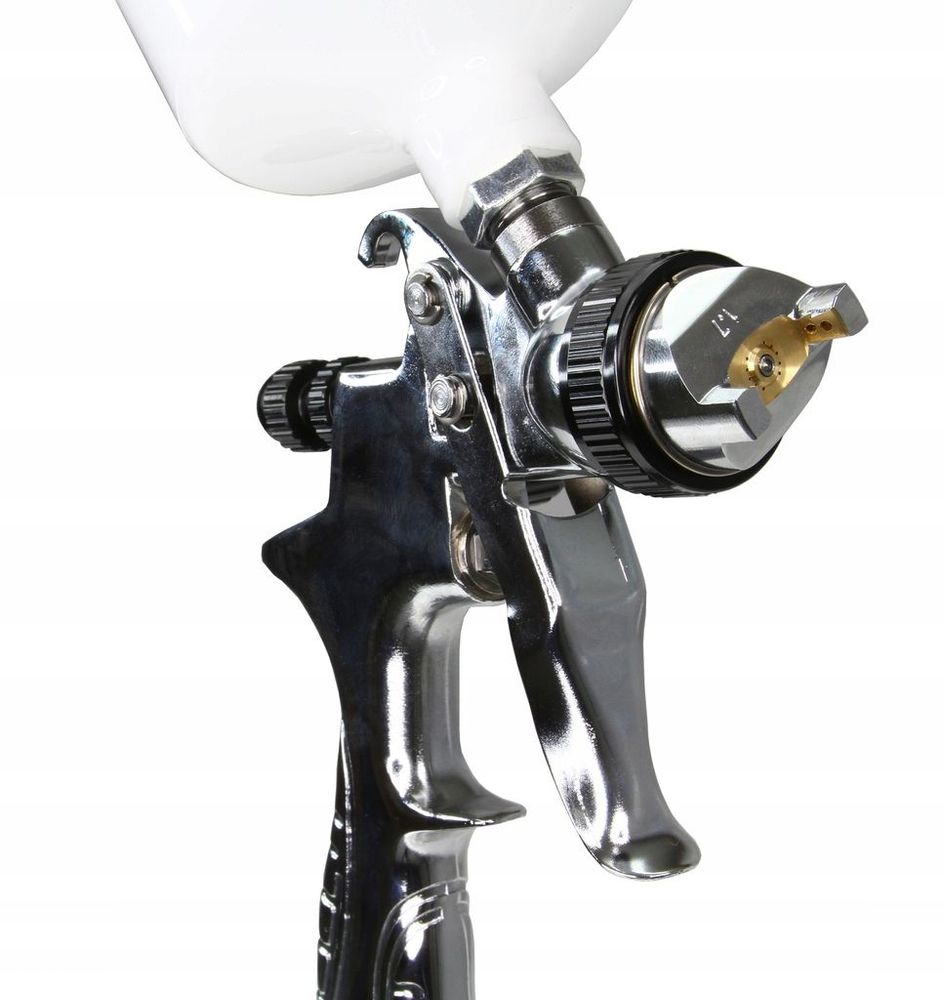 PISTOLET LAKIERNICZY DO MALOWANIA HVLP DYSZA 1,7mm - 2