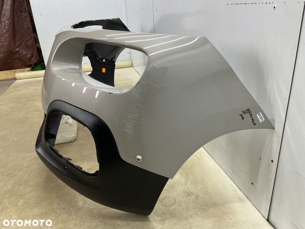 Zderzak przedni Citroen Berlingo 3 III IV 4 MultiSpace 18-24r. Przedlift przód 4XPDC 9816749477 - 12