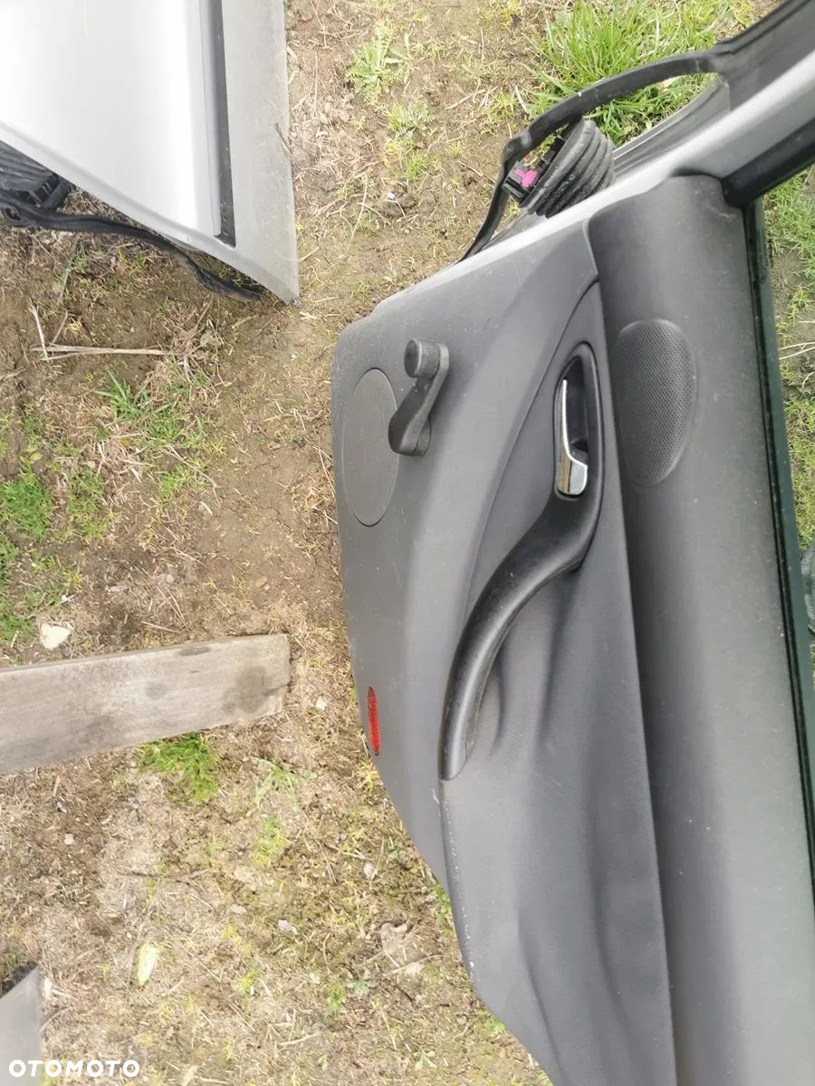 SEAT LEON I TOLEDO II DRZWI TYŁ TYLNE  LEWE PRAWE SREBRNE KOMPLETNE WYSYŁKA - 9