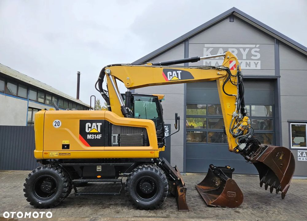 Caterpillar KOPARKA KOŁOWA CAT CATERPILLAR M314F 314F 316 M314 313 314 315 2016R - 5