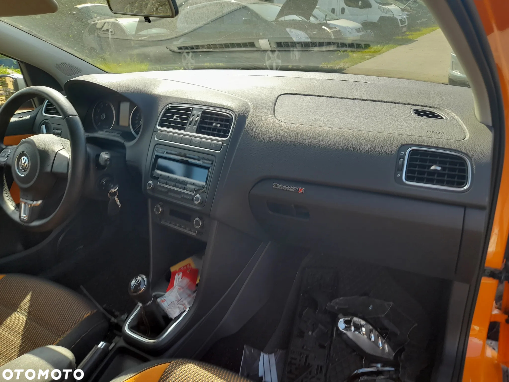 VW POLO V 6R PULPIT DESKA ROZDZIELCZA KONSOLA AIRBAG PASAŻERA - 11