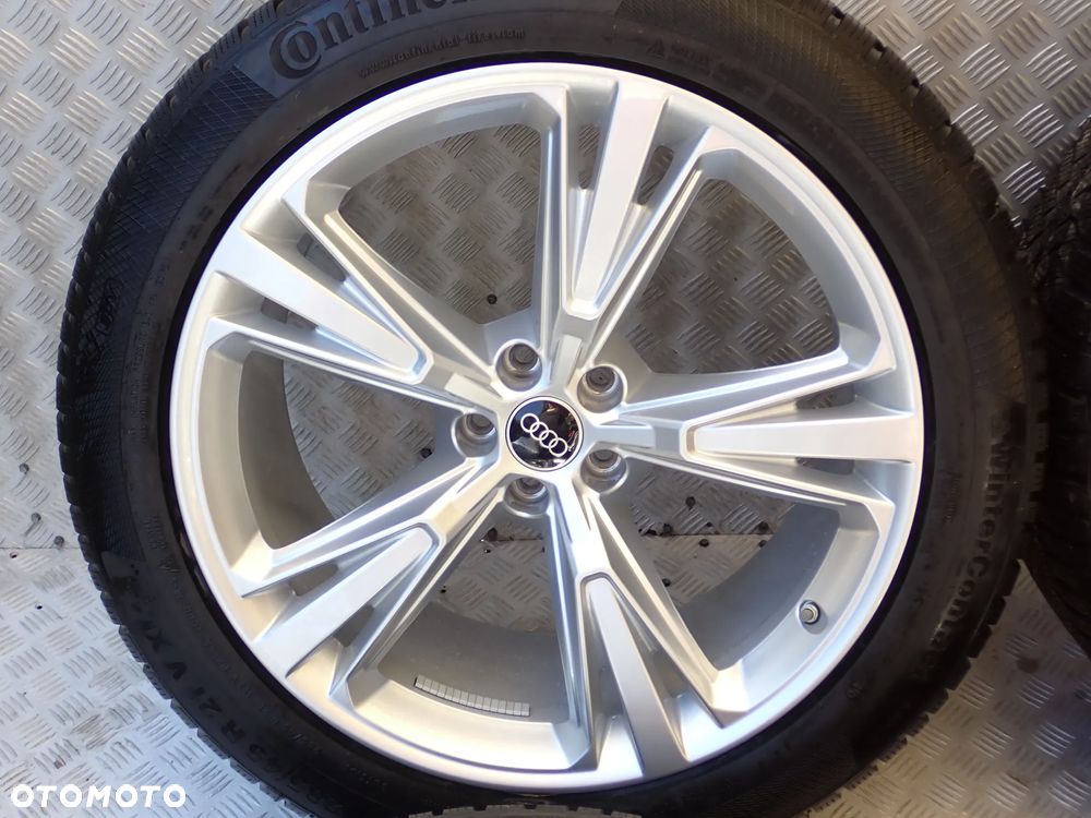 KOŁA FELGI ALUMINIOWE AUDI Q8  10JX21  ET 20 5X112  4M8601025H  Z OPONAMI ZIMA CONTINENTAL 285/45/21XL - 5