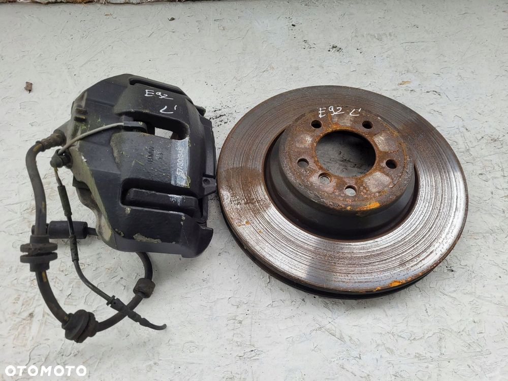 bmw e90 e91 e92 e93 zacisk zaciski tarcze klocki przód swap 57/30/348 338mm - 6