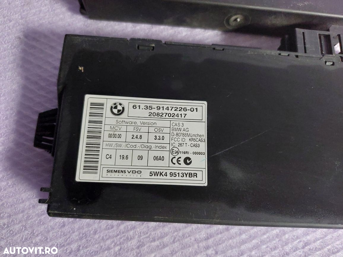 Modul confort unitate control CAS 3 BMW seria 1 seria 3 - 3