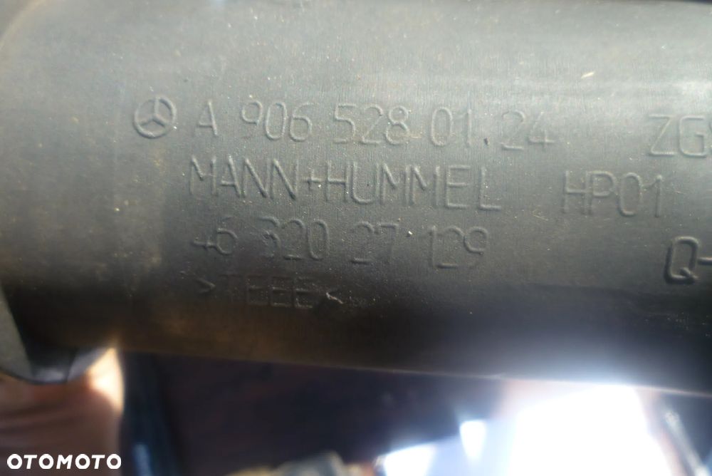 rura dolotu powietrza Mercedes Sprinter 906  A9065280124 4632027129 - 3