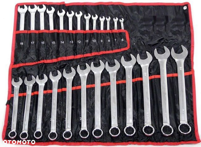 KLUCZE PŁASKO-OCZKOWE 6-32MM 25EL POKROWIEC ZESTAW - 3