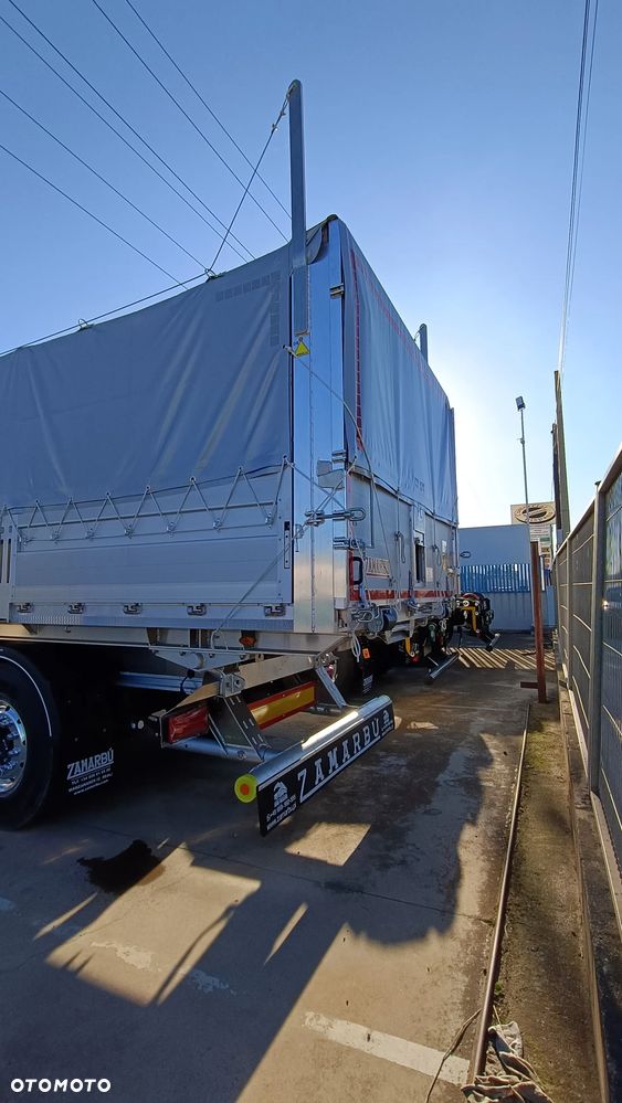 Zamarbu Do odbioru-Wywrotka UNIWERSALNA / Rama aluminium/V58m3 /13,60m/ Burty 1200mm + Nadstawy 500mm - 21