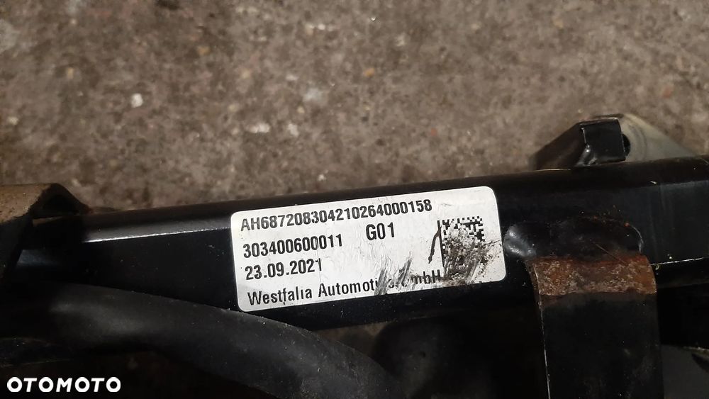 BMW X3 G01 X4 G02 HAK HOLOWNICZY ELEKTRYCZNY WESTFALIA 303400600011 - 5