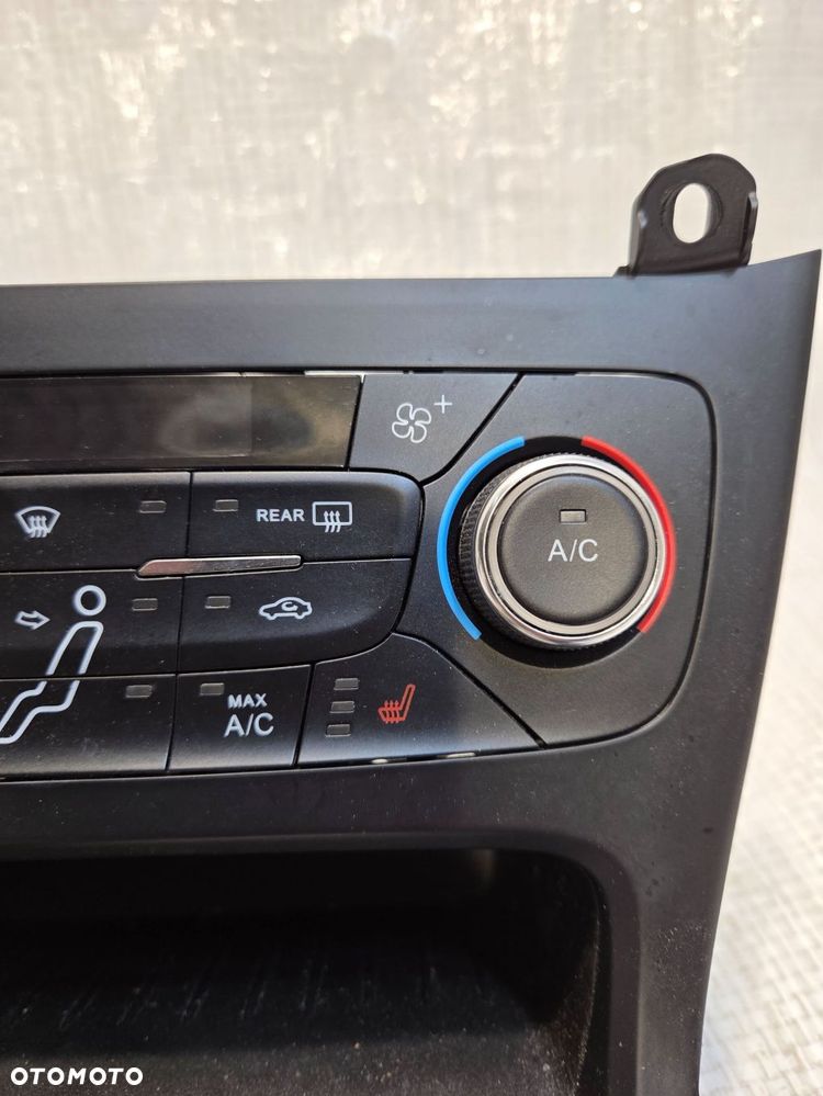 Panel środkowy ramka FORD FOCUS MK3 LIFT  Panel klimatyzacji F1ET-18C612-DJ - 6