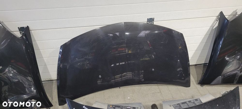 Renault Clio III lift 09-12 5d 1.2 TCE Maska zderzak blotniki lampy pas zestaw NV676 - 4