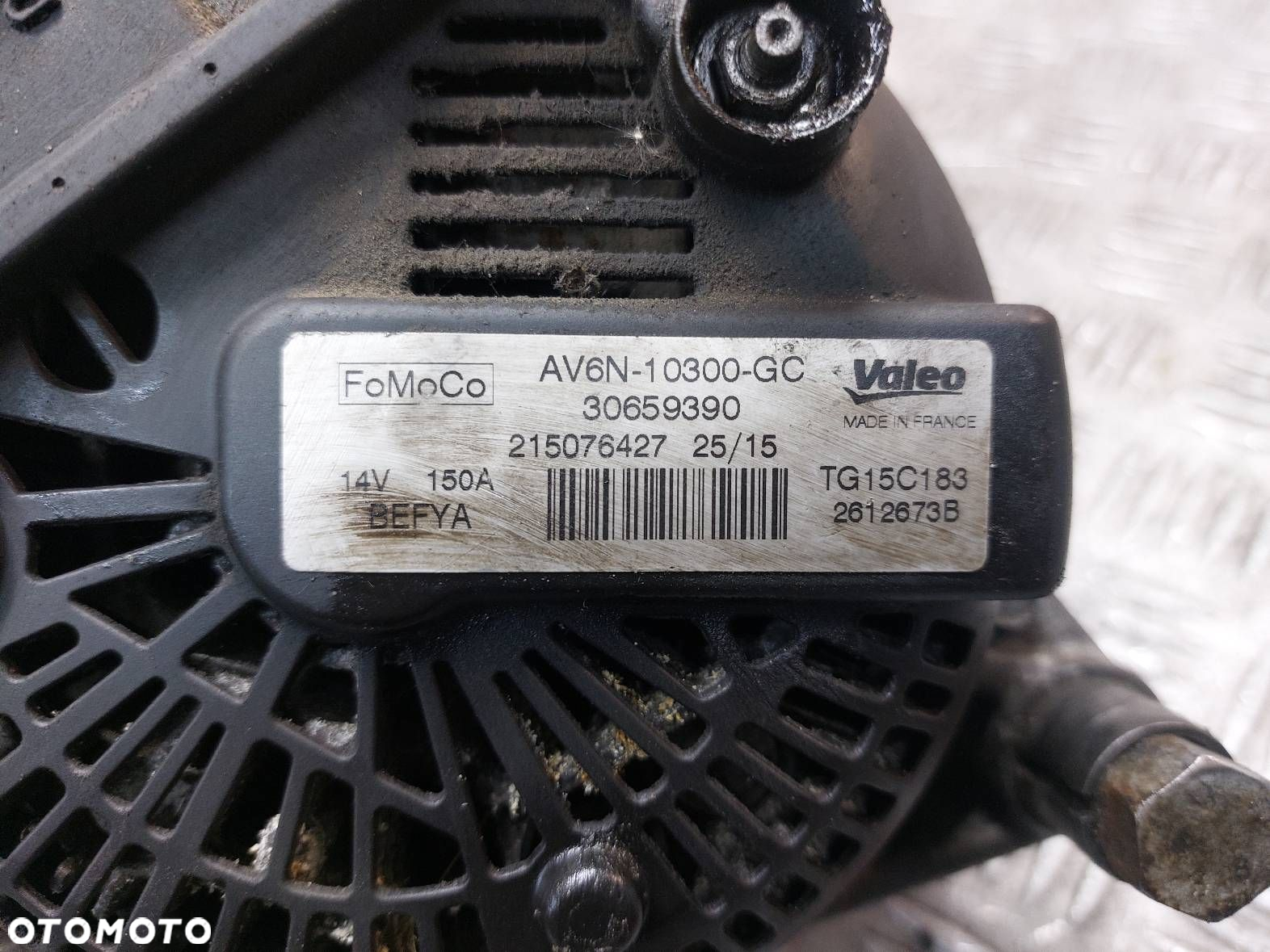 ALTERNATOR FORD C-MAX MK2 LIFT 1.5 TDCI AV6N-10300-GC - 4