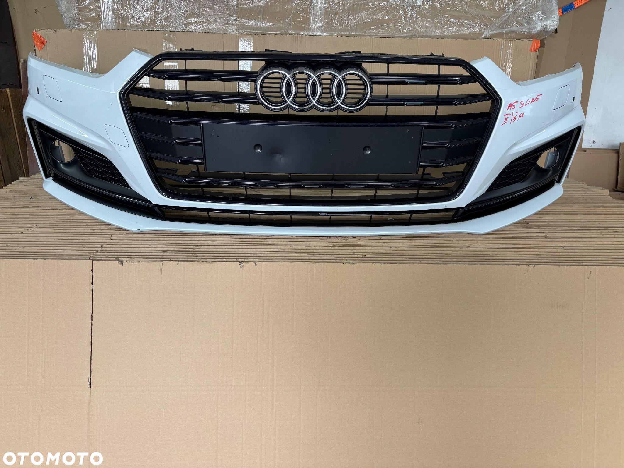 Audi A5 8W6 S-Line 15-20 zderzak przedni - 1