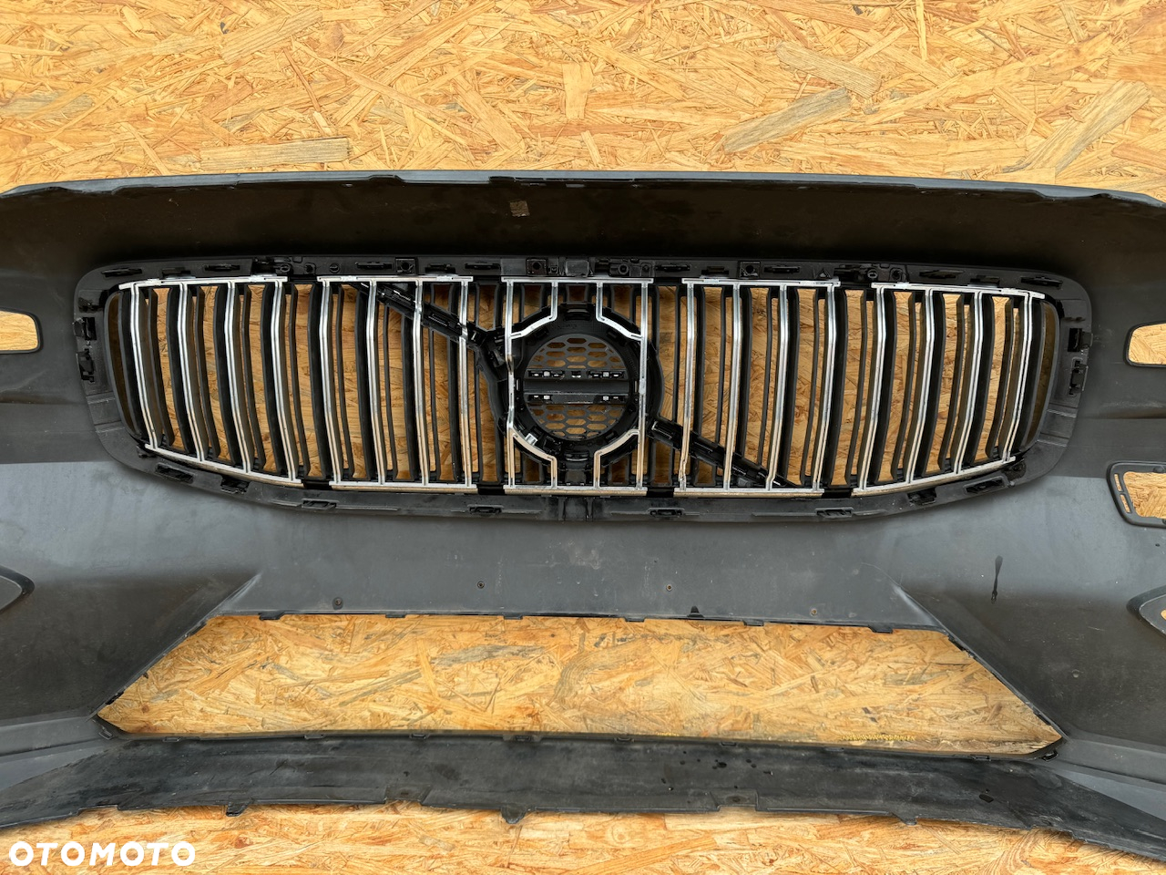 ZDERZAK PRZÓD PRZEDNI VOLVO V60 II 2 S60 III 3 18+ INSCRIPTION SPRYSKI WERSJA BEZ HALOGENÓW GRILL ATRAPA 31690589 ORYGINAŁ - 10