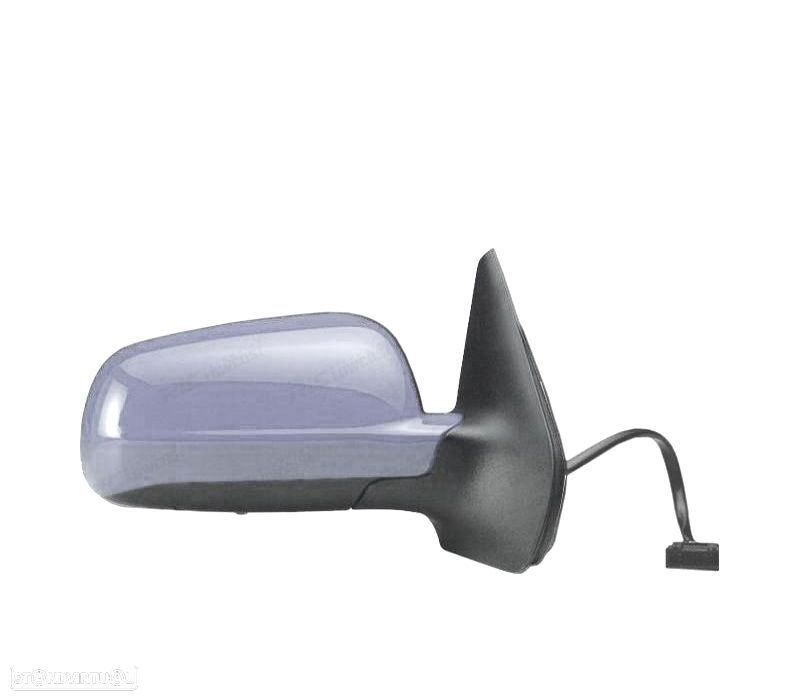 ESPELHO COMPLETO DIREITO VOLKSWAGEN VW GOLF IV 98-03 ELÉTRICO PRIMÁRIO AZUL - 1