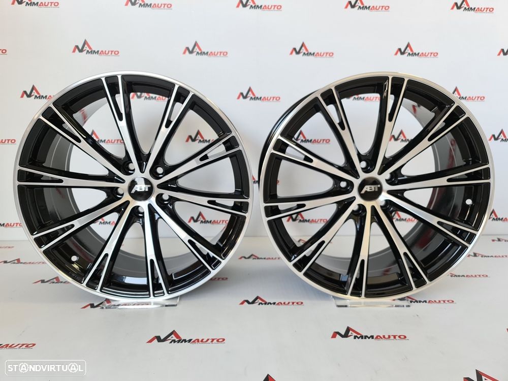 Jantes look Audi ABT Sport GR Preto Polido 19