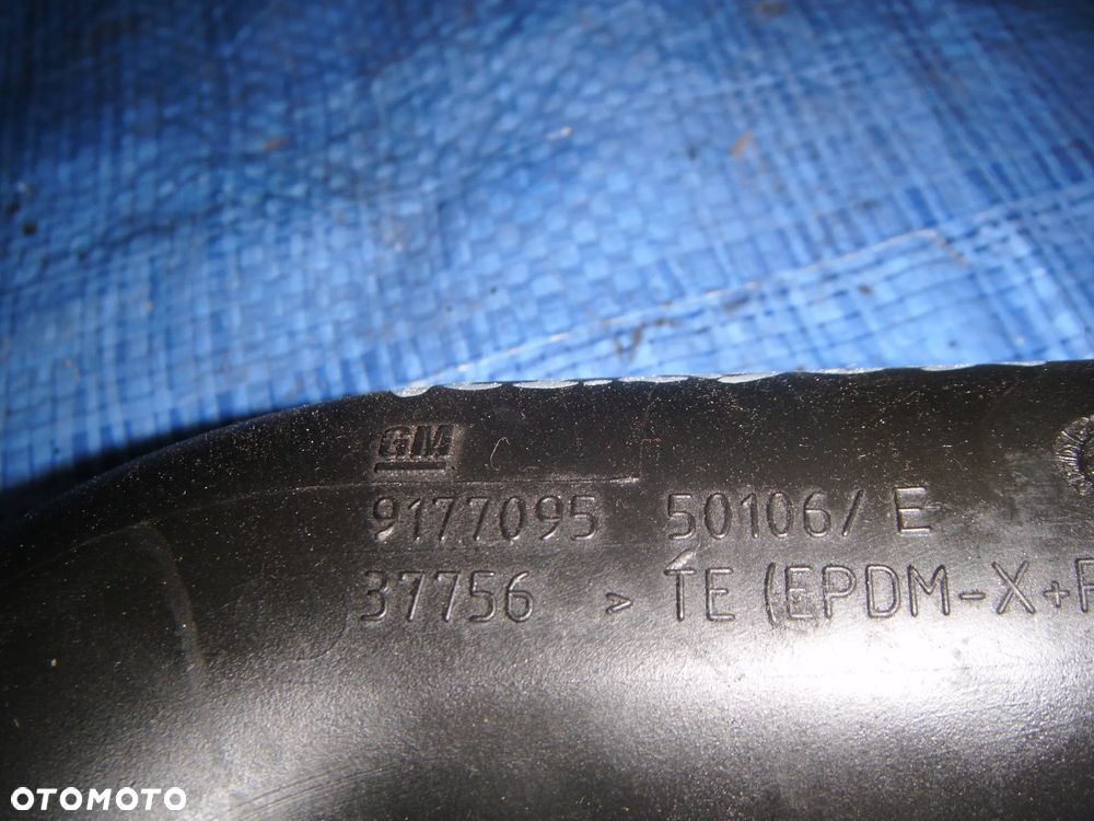 opel vectra c  2.2 16v rura-dolot powietrza   9177095 - 2