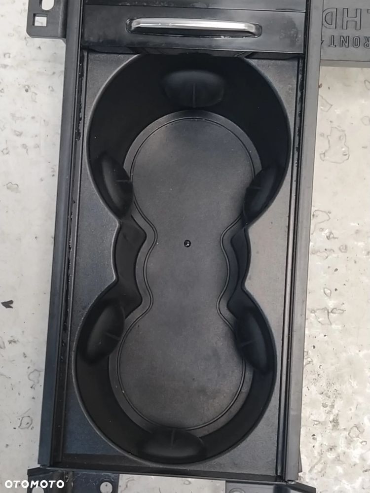 JAGUAR XF X260 UCHWYT TUNEL SCHOWEK NA KUBEK ZAPALNICZKA AUX USB KOMPLET ORYGINAŁ - 6