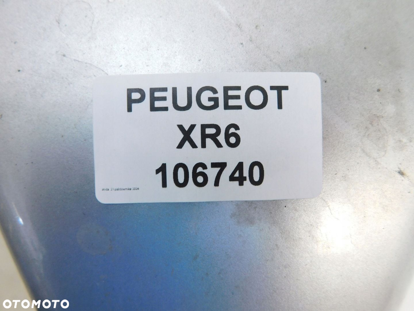 PEUGEOT XR6 BŁOTNIK PRZÓD - 8