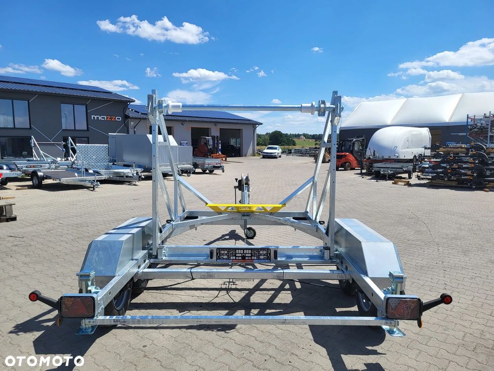 Lorries Dostawa przyczepa kablowa DMC2700kg DRUM do kabli i światłowodów SOLIDNA - 5