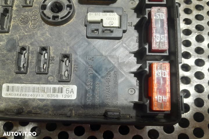 Panou sigurante motor 3C0937125A 3C0937125A Volkswagen VW Tiguan 1 [f - 4