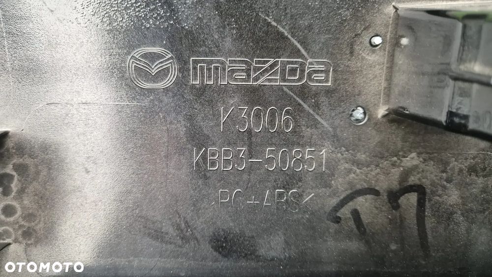 MAZDA CX60 CX-60 Maskownica Blenda Spojler Osłona tylnej klapy pokrywy bagażnika 41W - 4