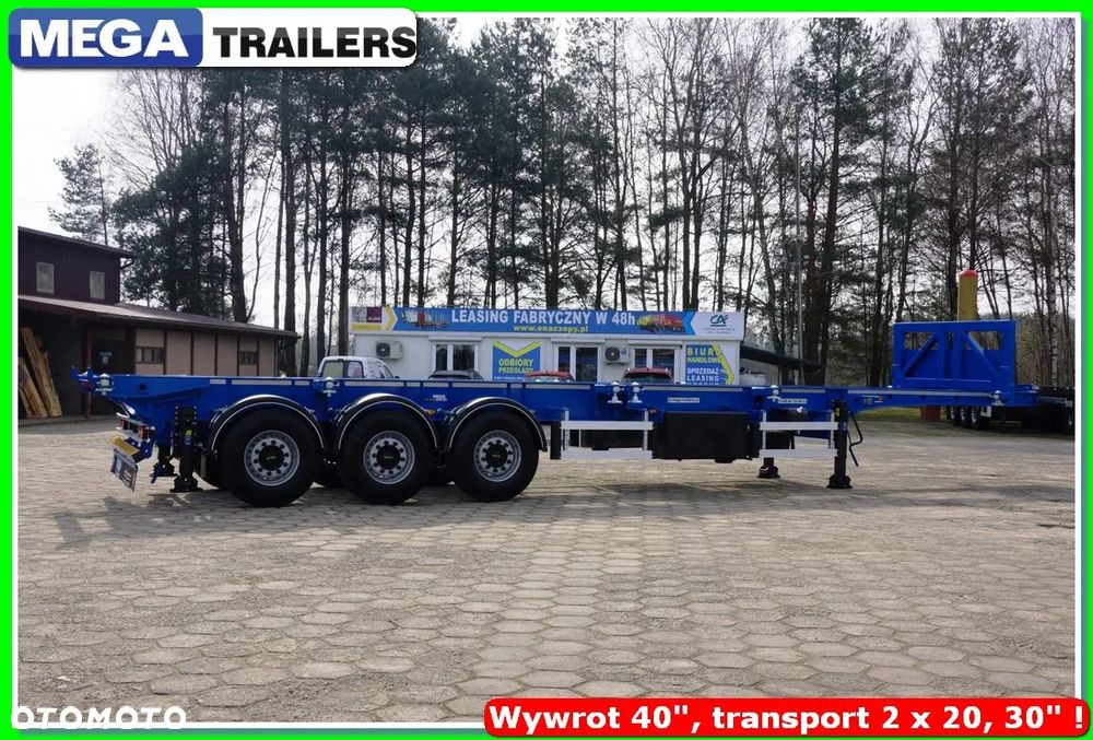 Mega 65 m³ wywrotka na kontener 40 Ft / do 44,0 T DMC zestawu !!! - 8