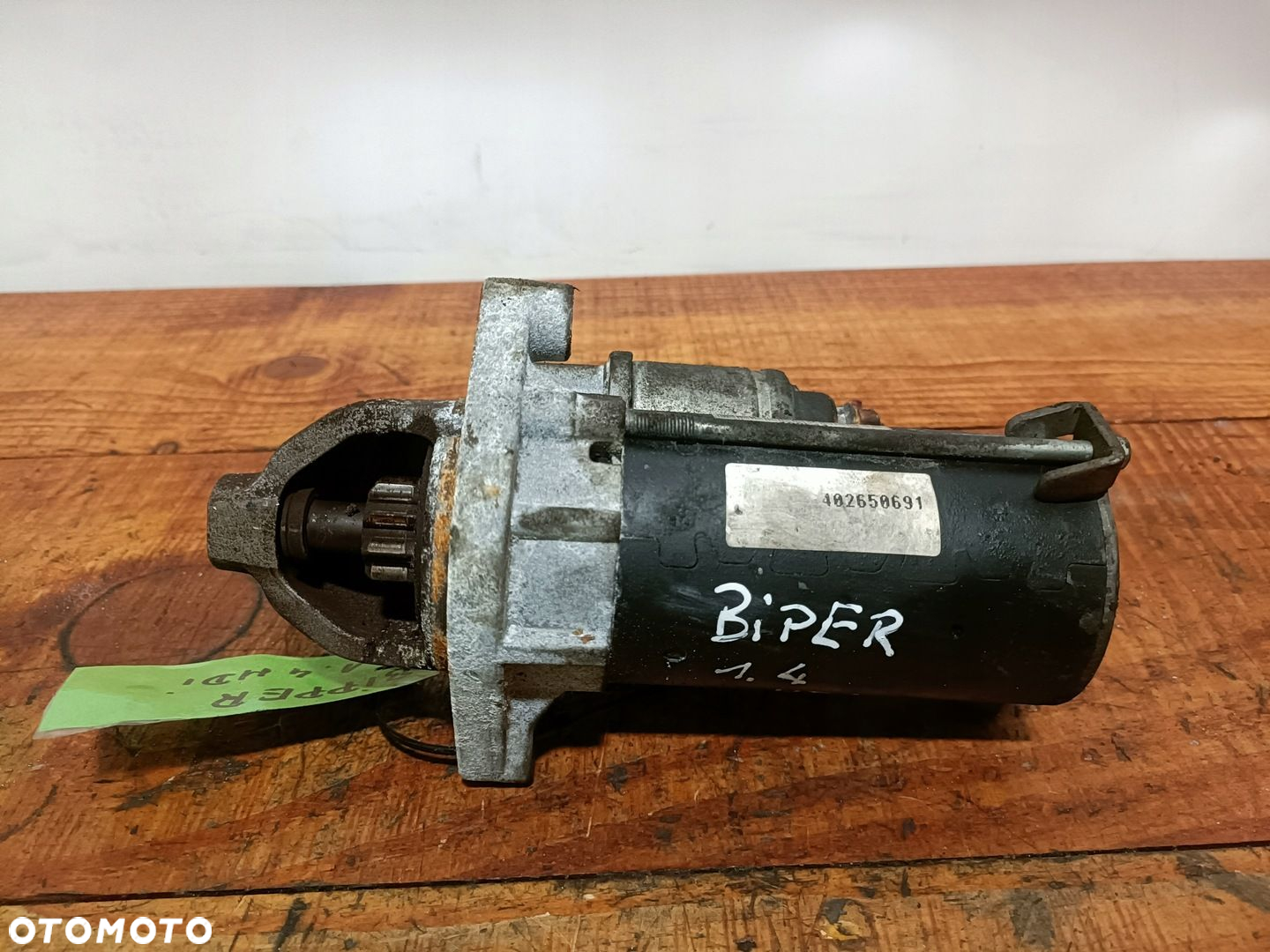 PEUGEOT BIPPER 09-11 r. 1,4 HDI ROZRUSZNIK STARTER 402650691 + - 4