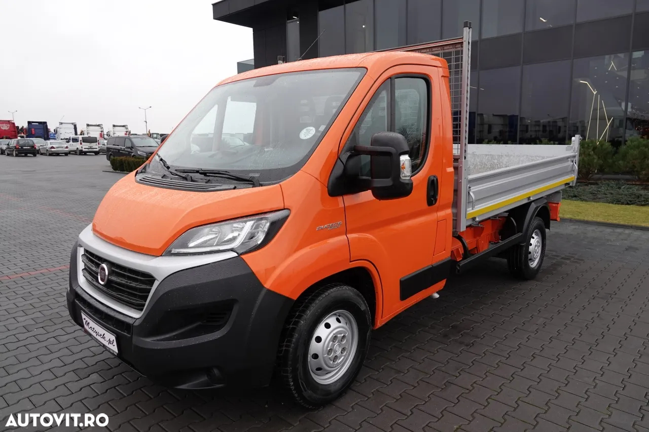 Fiat DUCATO / 2.3D / CAMION BASCULANTE ALUMINIU 3.2M / AER CONDIȚIONAT / KM 70.000 KM - 13