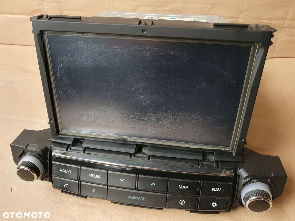 HYUNDAI TUCSON III RADIO NAWIGACJA NAVIGACJA 96560-D70114X KARTA SD - 1