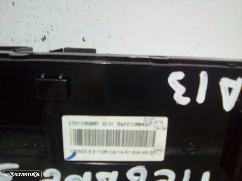 COMANDO SOFAGEM / AR CONDICIONADO RENAULT MEGANE III FASTBACK 2013 -275103596R - 3