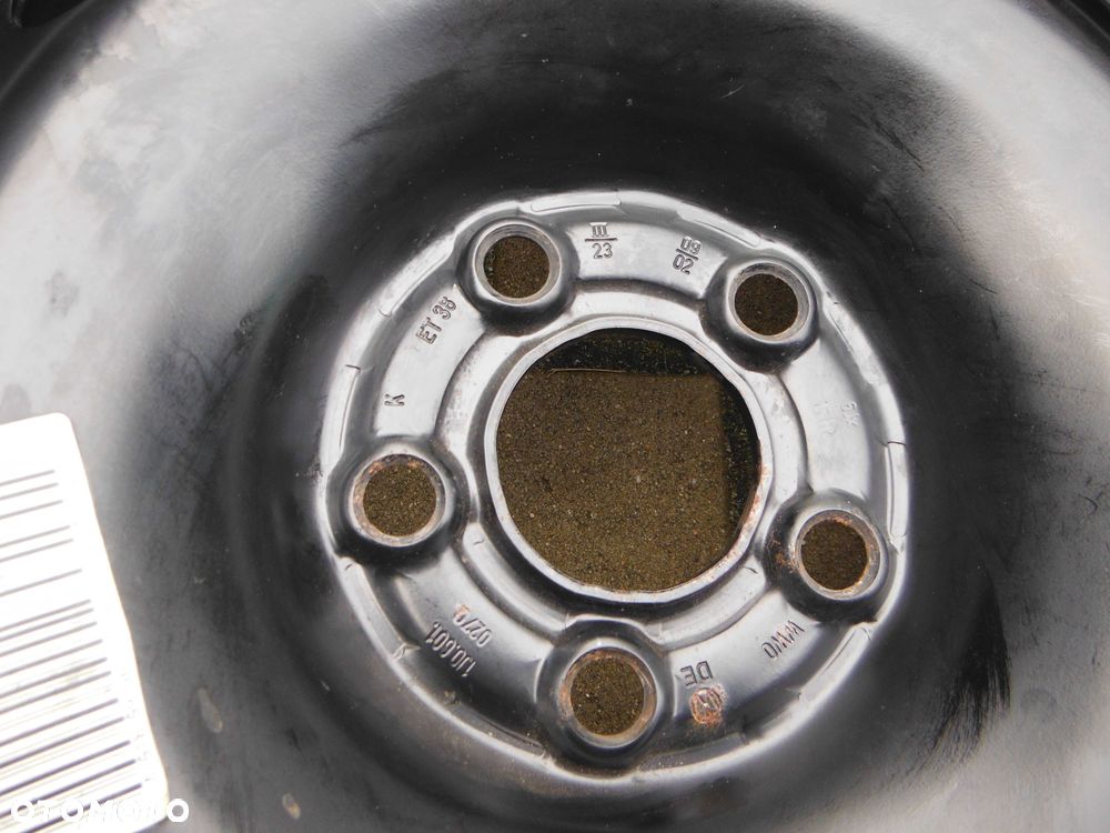 Felga Stalowa 15 5x100 VW Golf IV Bora Jak Nowa - 2