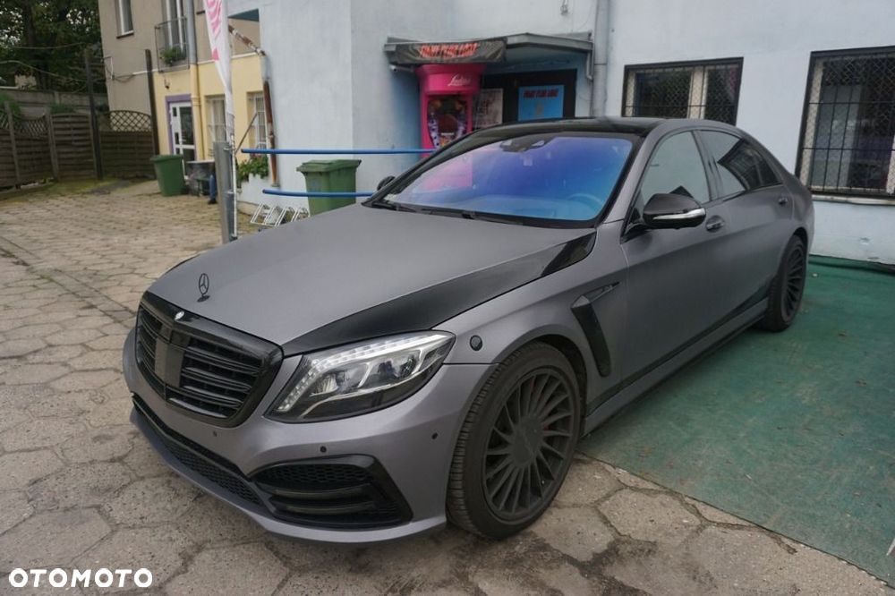 MERCEDES S KLASA W222 BODY KIT ZESTAW OSPOILEROWNIA - 1