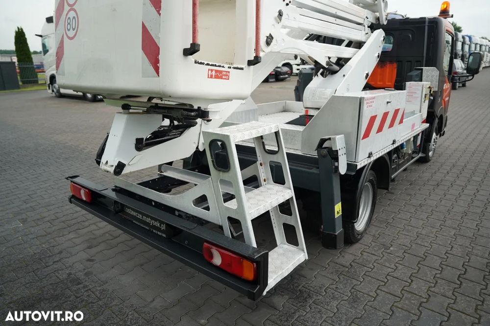 Nissan CABSTAR / ZWYŻKA 16,3 METRÓW / FRANCE ELEVATEUR /  BLIŹNIAK / UDŹWIG - 200 kg / 4 PODPORY / - 19
