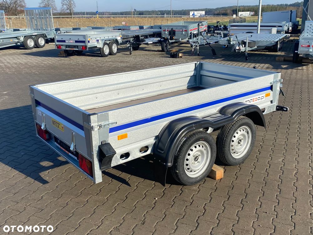 Wiola DOSTAWA Przyczepka KRAKUS+ wym. 252x132x38 Przyczepa dwuosiowa SPAWANA niehamowana SOLIDNA kat.B! - 3