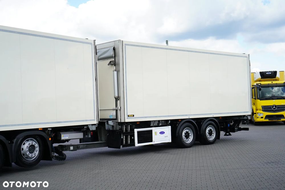 Mercedes-Benz ACTROS / 2540 / ACC / E 6 / ZESTAW PRZEJAZDOWY / CHŁODNIA + WINDA / 38 PALET - 25